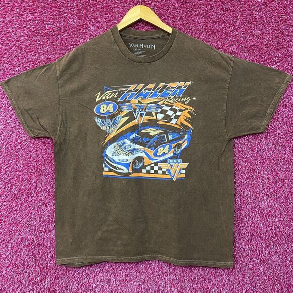 Van Halen Nascar Racing Car Graphic Design T-Shirt XL - Picture 1 of 4